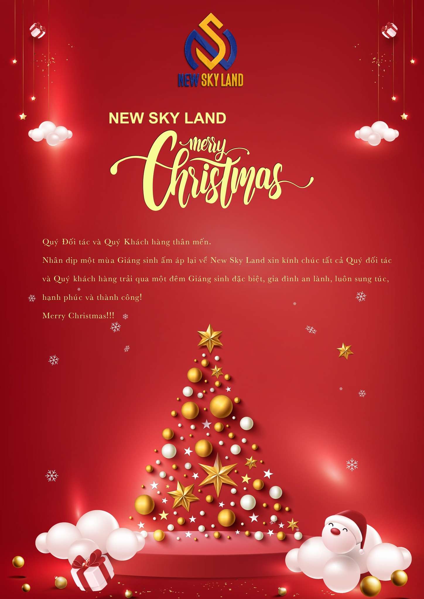 MERRY CHRISTMAS 2022 - NEW SKY LAND