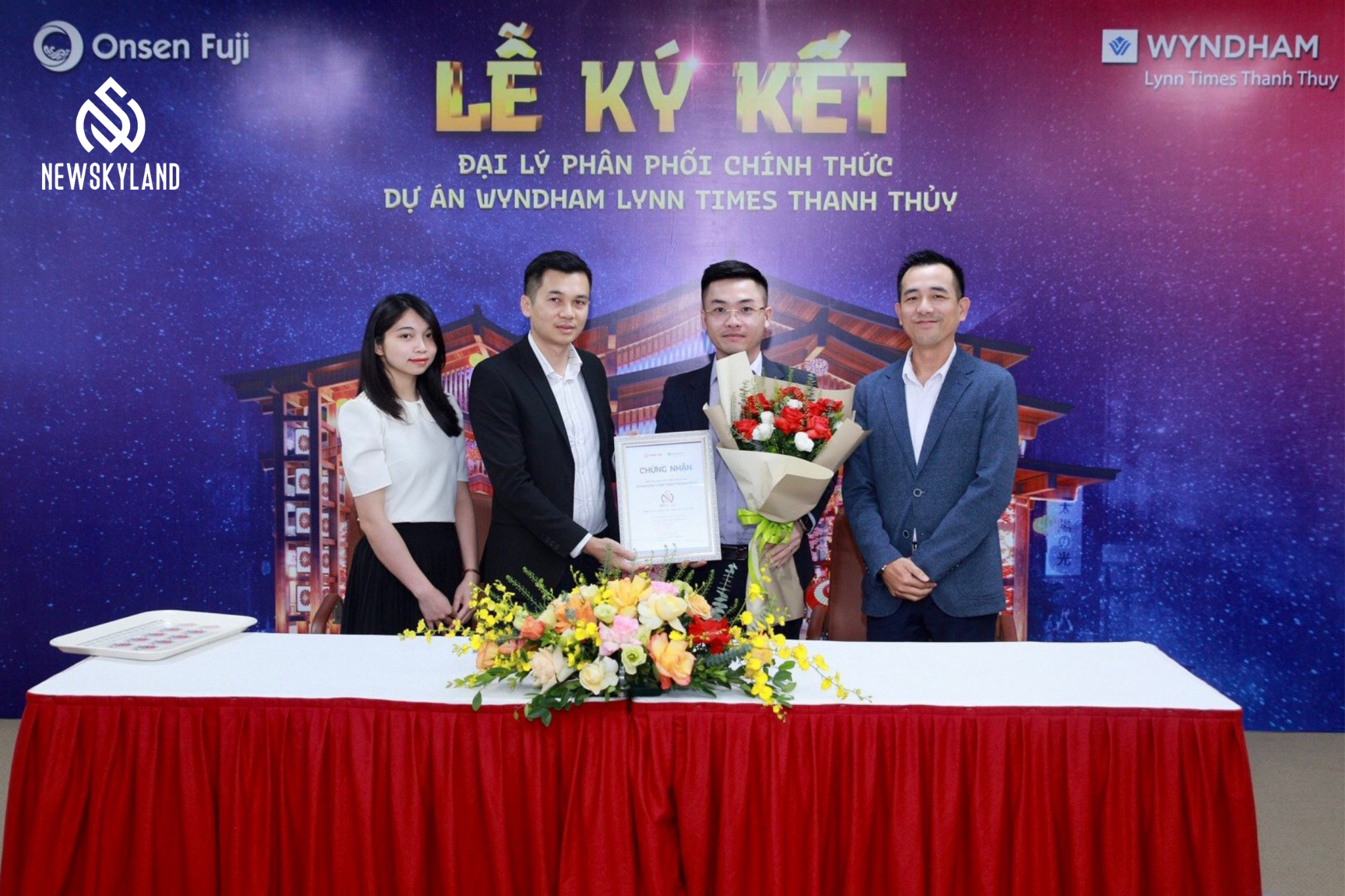 New Sky Land trở thành đại lý phân phối chính thức dự án Wyndham Lynn Times Thanh Thuỷ