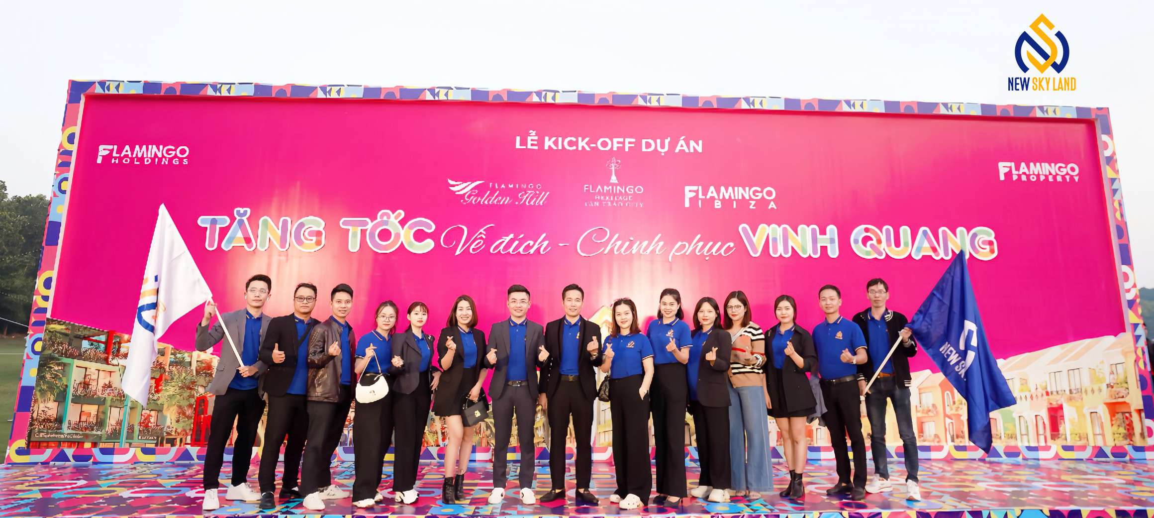 NEW SKY LAND DẬY SÓNG CÙNG SIÊU LỄ KICK-OFF “TĂNG TỐC VỀ ĐÍCH – CHINH PHỤC VINH QUANG” 2