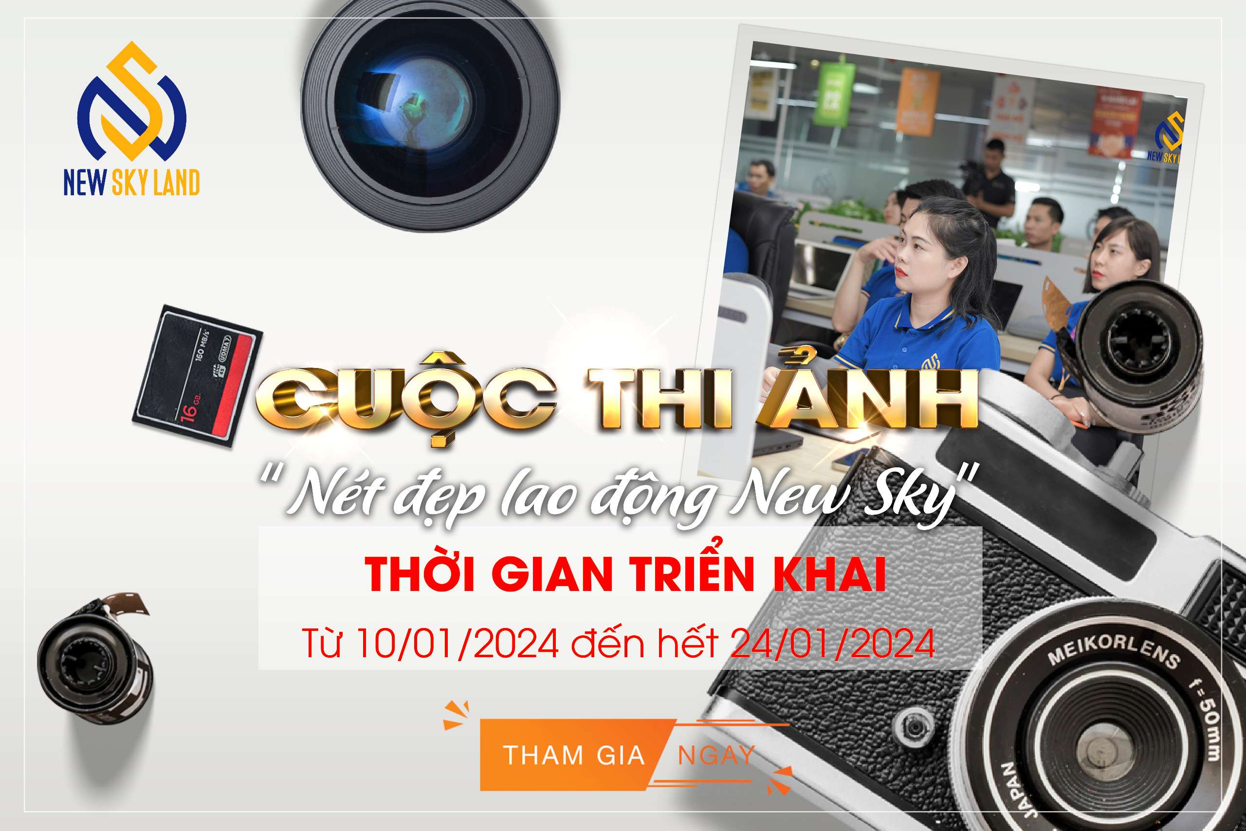 GHI LẠI CẢM XÚC VỚI CUỘC THI “NÉT ĐẸP LAO ĐỘNG NEW SKY”