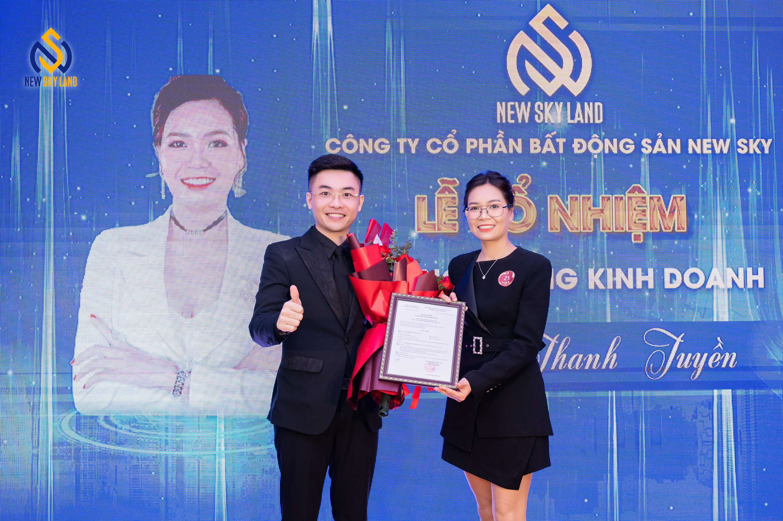 BỔ NHIỆM TRƯỞNG PHÒNG KINH DOANH PHẠM THANH TUYỀN