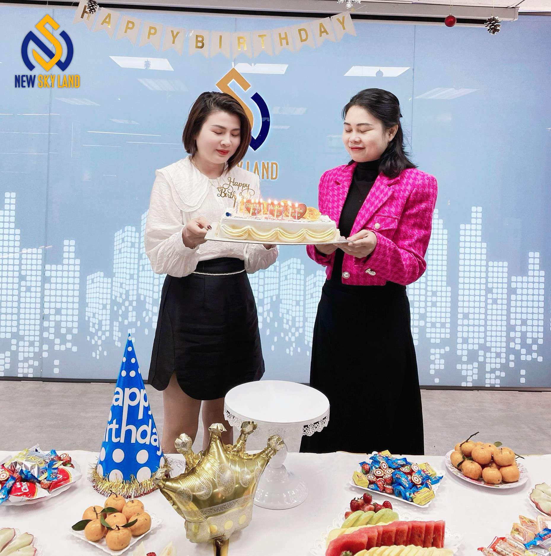  NEW SKY LAND CHÚC MỪNG SINH NHẬT CBNV THÁNG 1, 2/2024