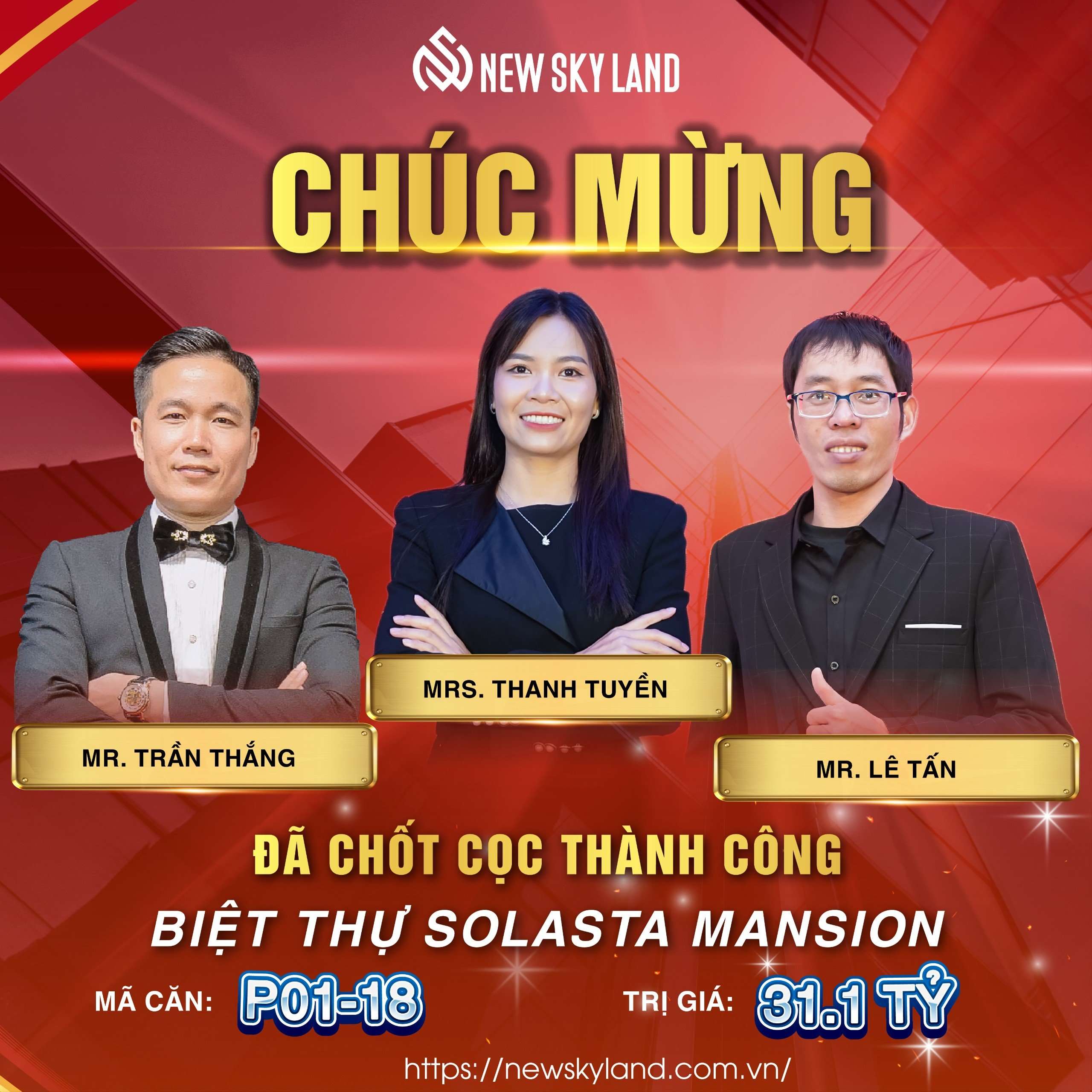 New Sky Land bừng sáng bảng vàng cùng những thành tích siêu đỉnh