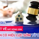 Tin mới: Ba luật về Bất động sản dự kiến có hiệu lực sớm từ 01/08/2024