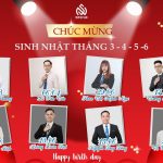 BỮA TIỆC SINH NHẬT CỦA CÁC THÀNH VIÊN NEW SKY THÁNG 3- 4- 5- 6