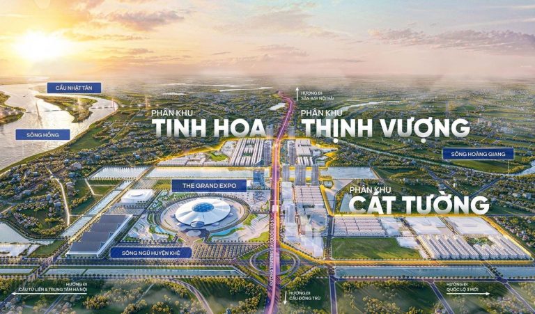 Phối cảnh tổng quan dự án Vinhomes Cổ Loa