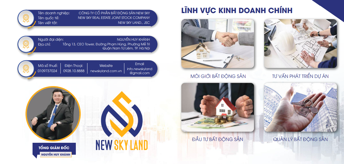 Công ty bất động sản New Sky